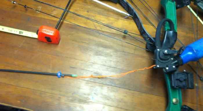 Common Mistakes When Tying a Slide to a Bowfishing Arrow